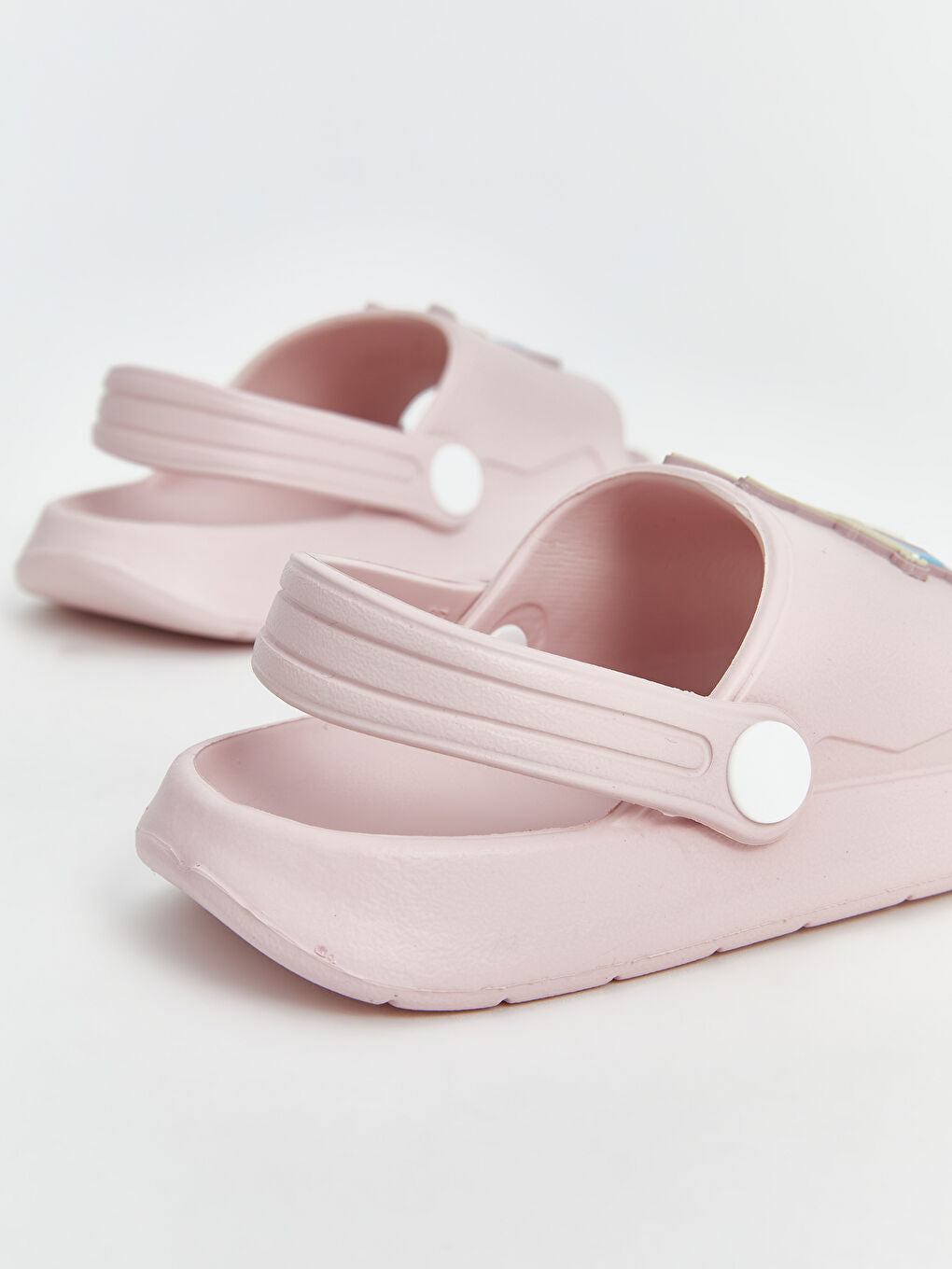 LCW STEPS Pink Printed Girls Beach Sandals