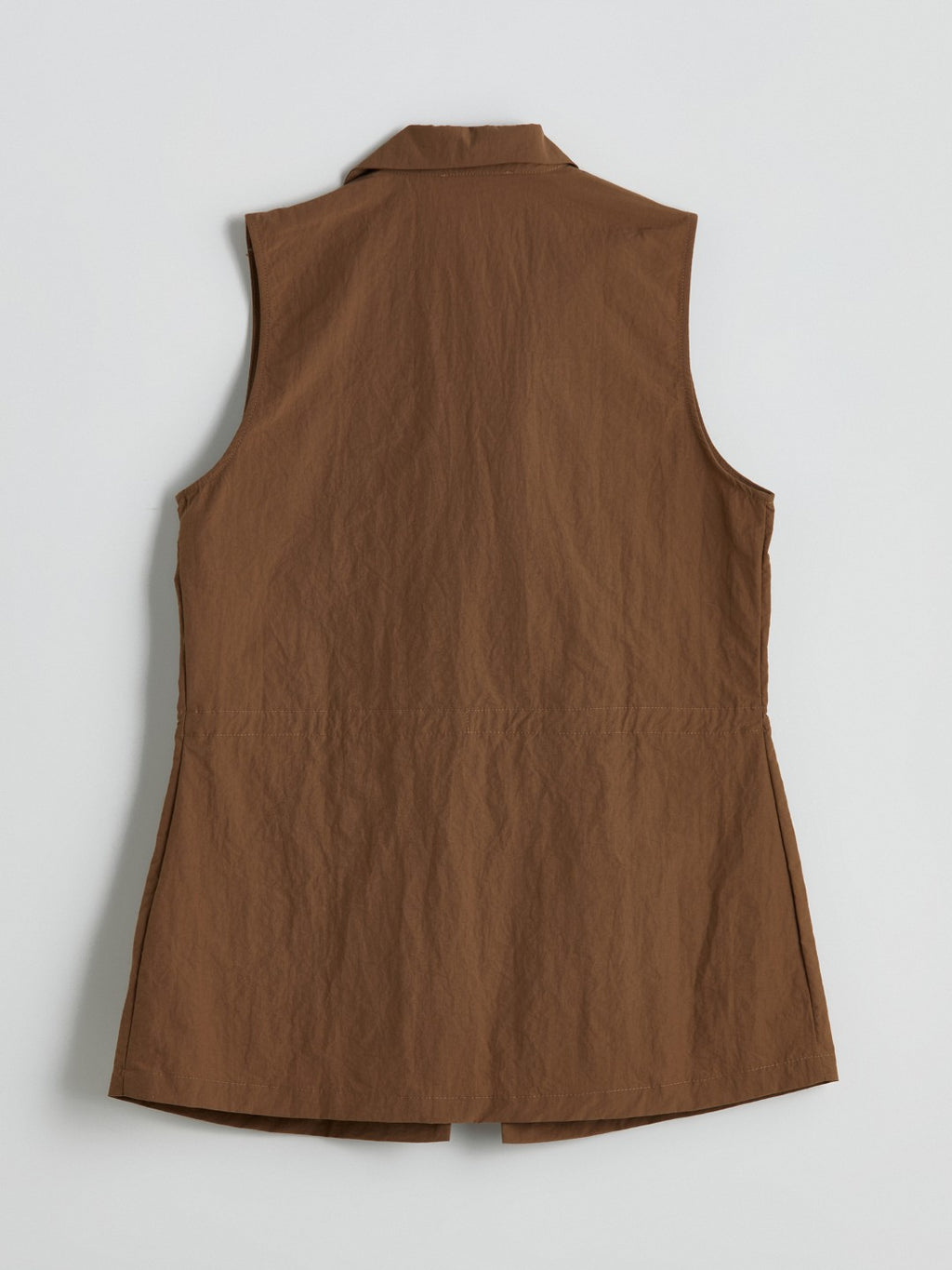 LCW Classic Jacket Collar Linen Look Women Classic Vest