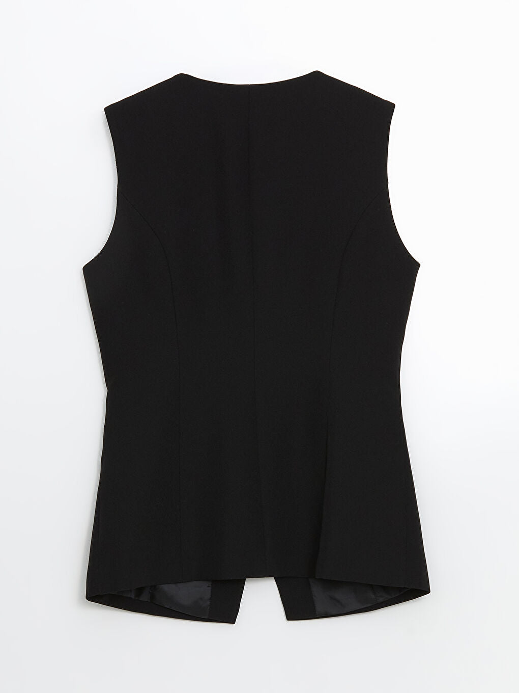 LCW Vision Ecru Crew Neck Women Classic Vest