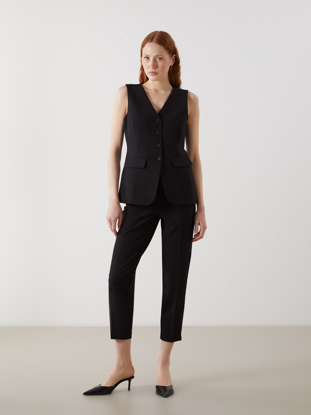 LCW Vision V Neck Women Classic Vest