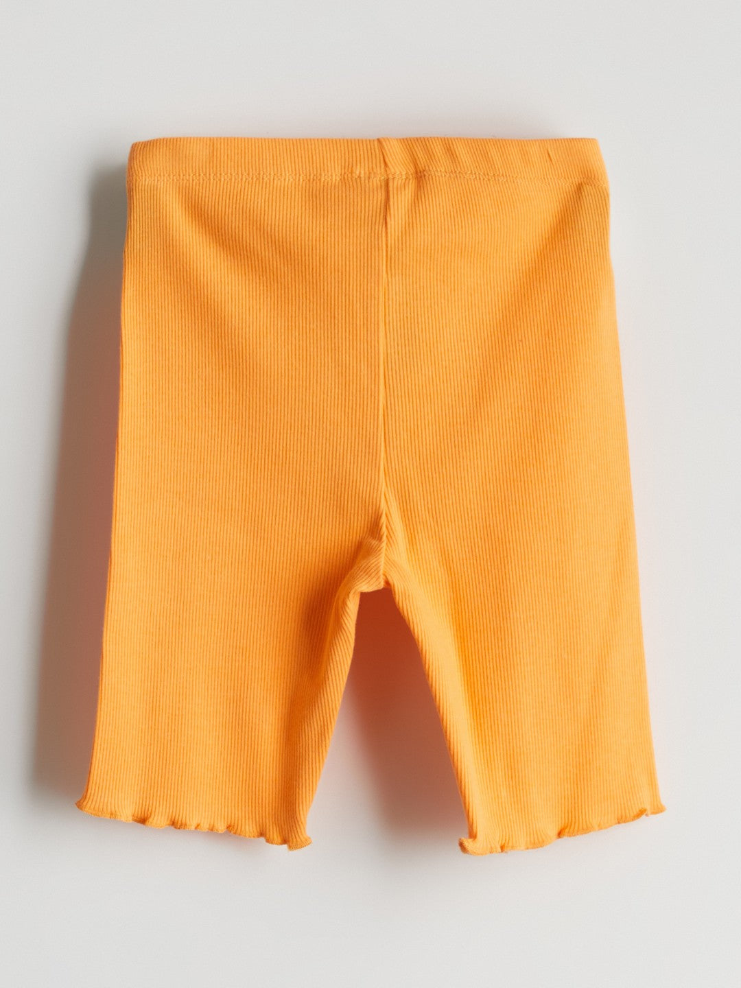 LCW Kids Tangerine Printed Girls T-Shirt And Leggings 2-Pack