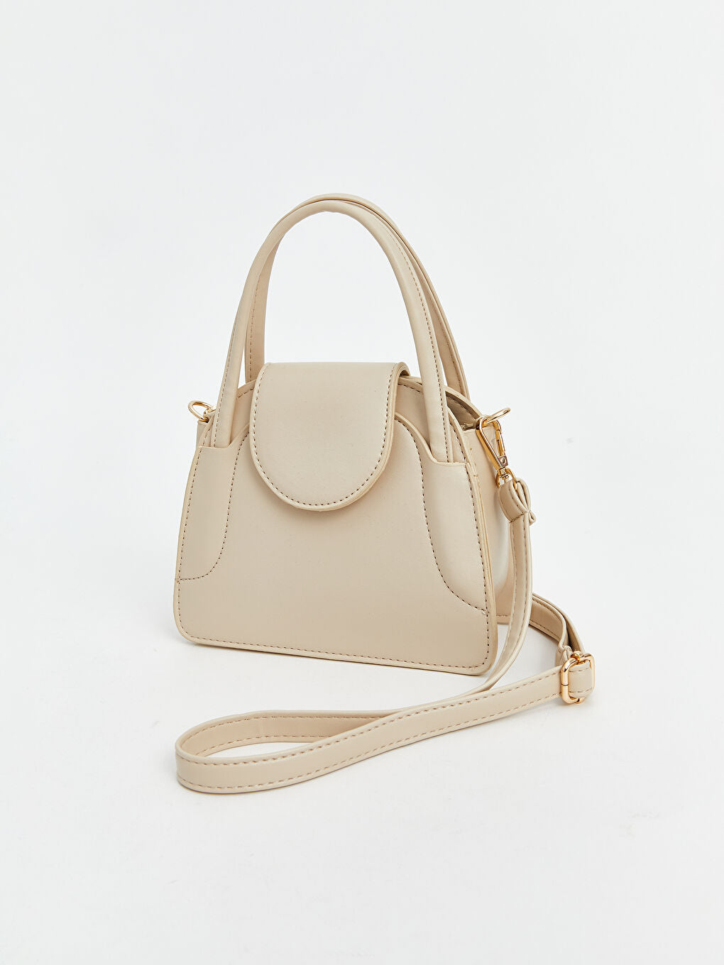 LCW ACCESSORIES Beige Detachable Shoulder Bag for Women