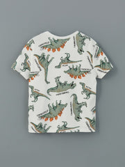 LCW Kids Crew Neck Boy T-Shirt And Shorts