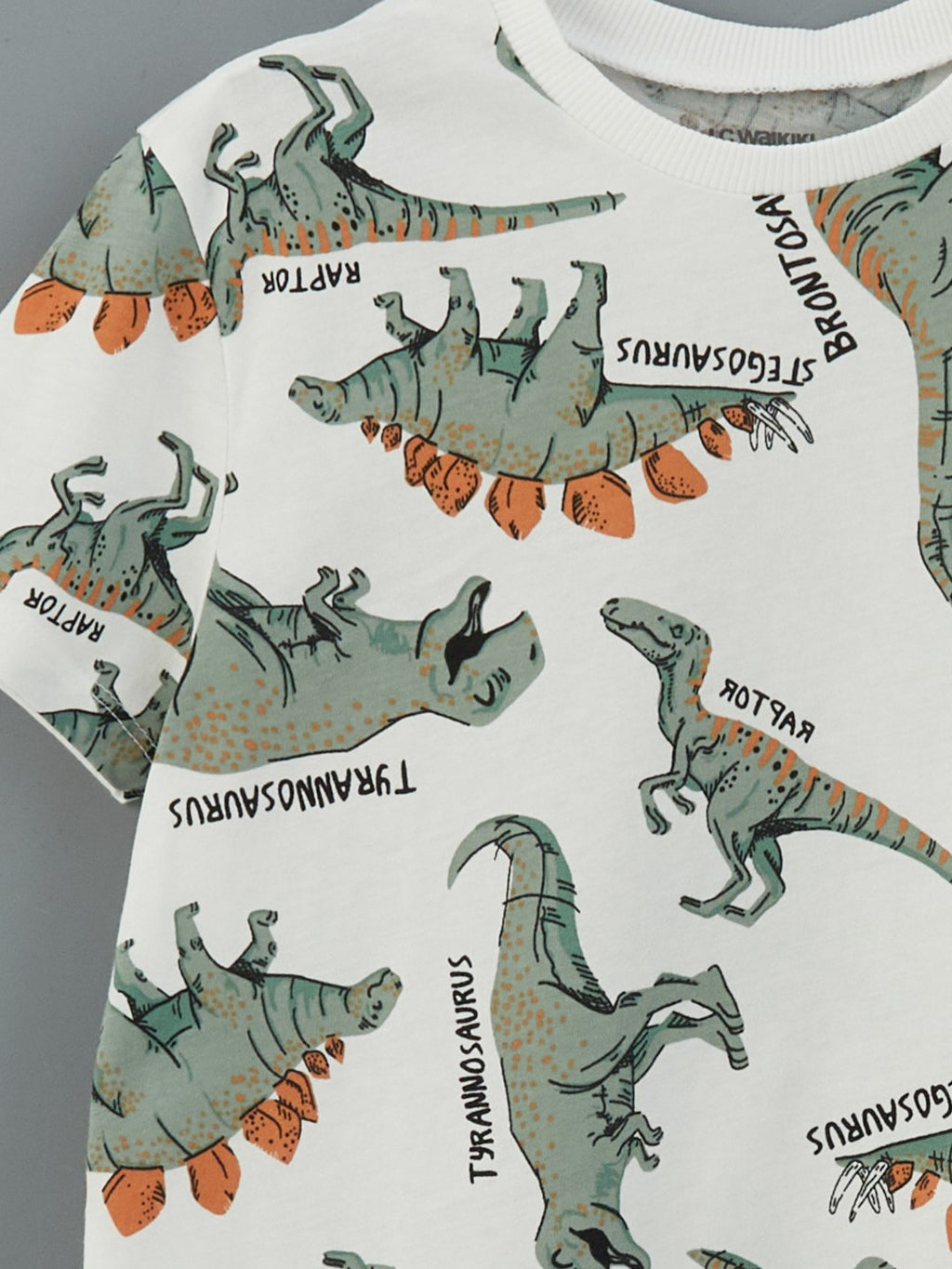 LCW Kids Crew Neck Boy T-Shirt And Shorts