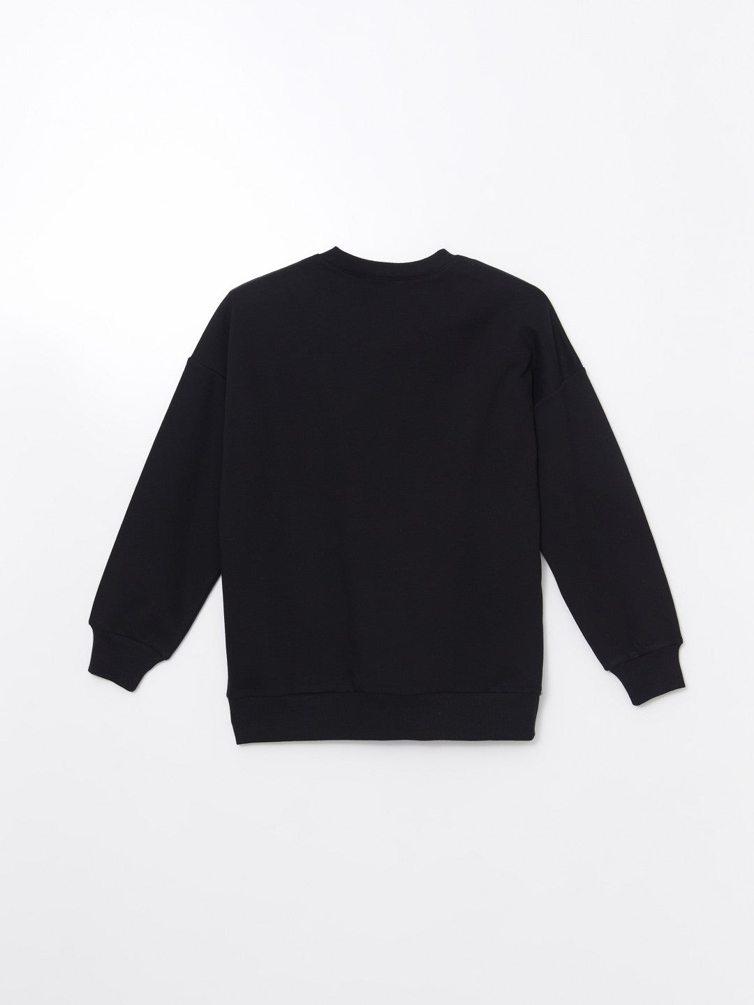 LCW Modest Crew Neck Printed Oversize Women Sweatshirt