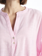 LCW Vision Crazy Collar Oversize Women Blouse