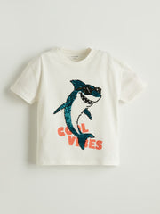 LCW Kids Printed Boy T-Shirt And Shorts 2-Pack