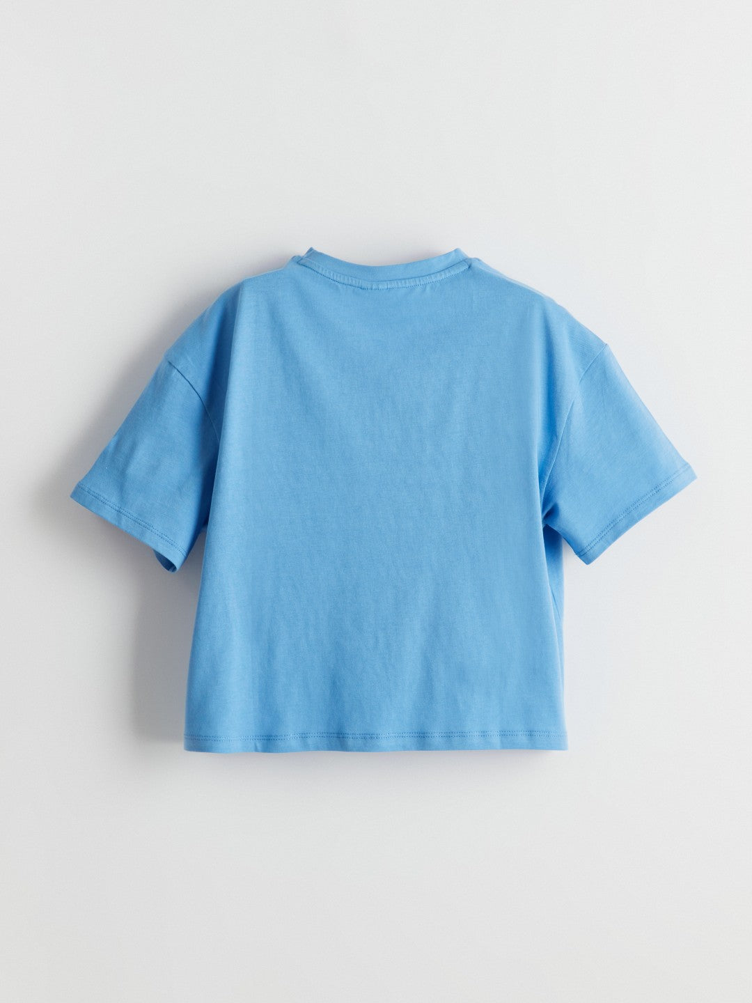 LCW Kids Crew Neck Floral Combed Cotton Girls T-Shirt