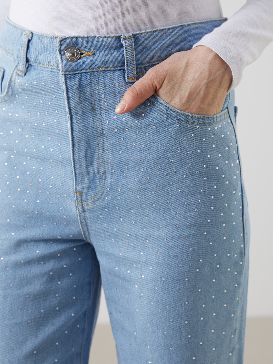 LCW Comfort Stoned Straight Fit Women Jeans