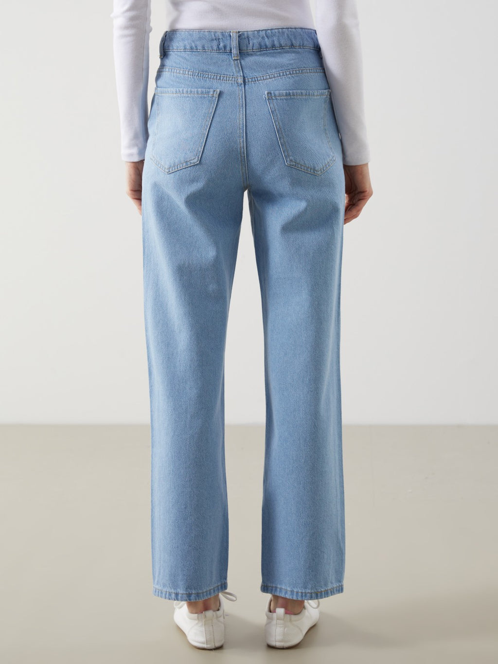 LCW Comfort Stoned Straight Fit Women Jeans