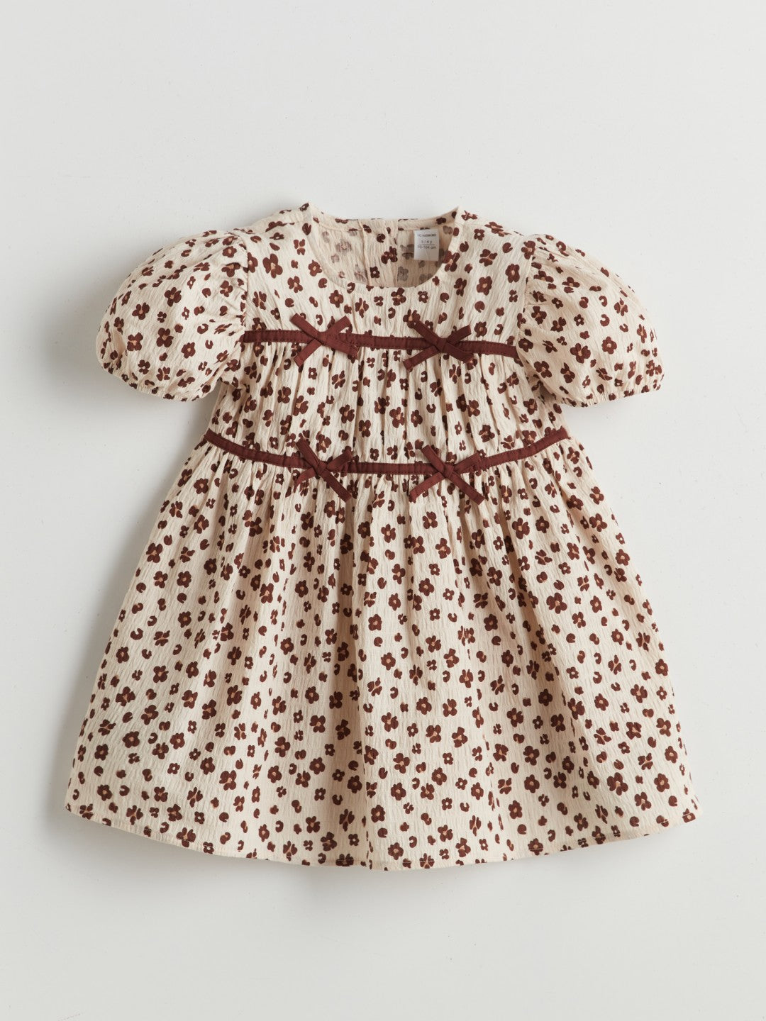 LCW Kids Floral Girls Crinkle Dress