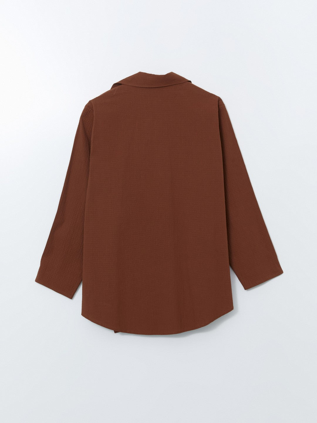 LCW Vision Double Breasted Collar Oversize Women Kimono