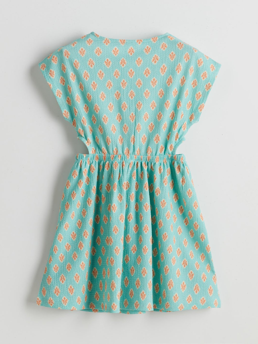 LCW Kids Crew Neck Floral Girl Dress