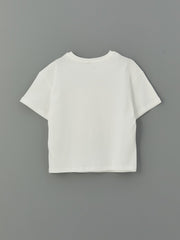 LCW Kids Crew Neck Girls T-Shirt