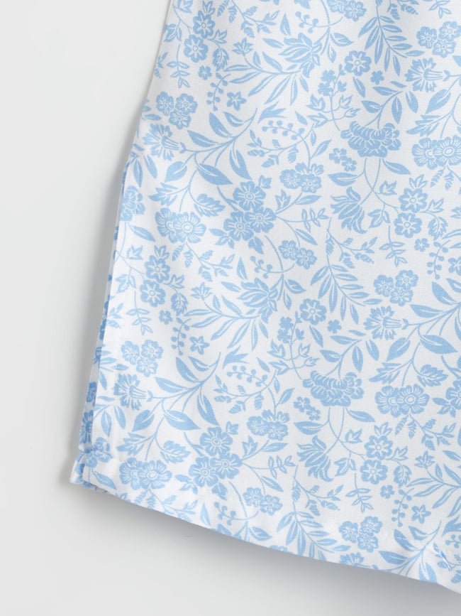 LCW Kids Elastic Waist Floral Girl Capri Main Image