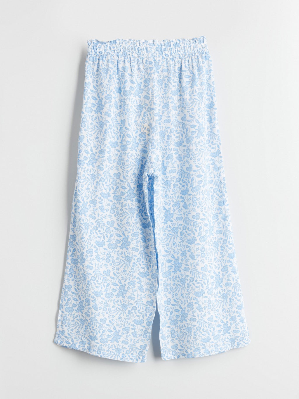 LCW Kids Elastic Waist Floral Girl Capri