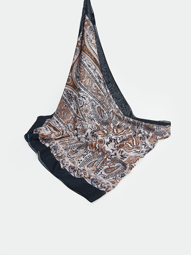 LCW ACCESSORIES Mixed Stripe Patterned Women Shawl Hover Image