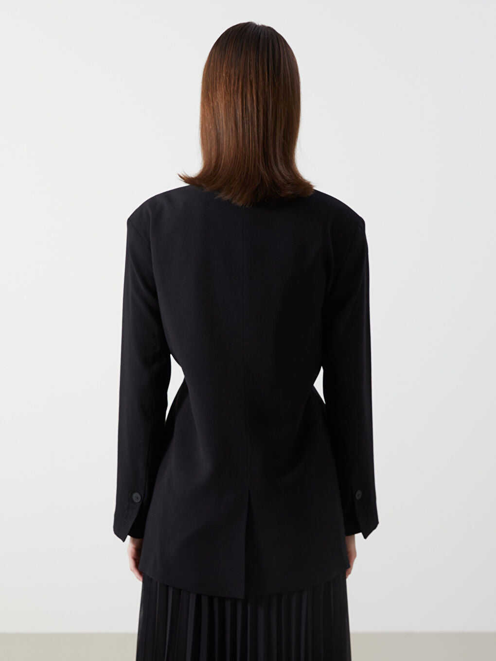 LCW Modest Beige Women Blazer Jacket