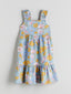 LCW Kids Square Neck Floral Girl Dress