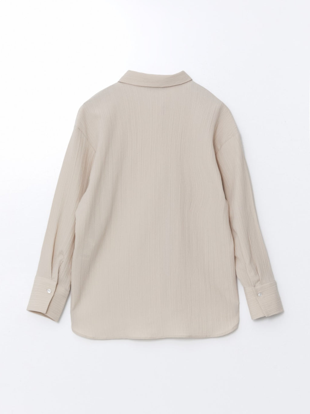 LCW Vision Oversize Textured Women Shirt