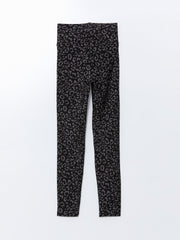 LCW Vision Elastic Waist Patterned Women Leggings