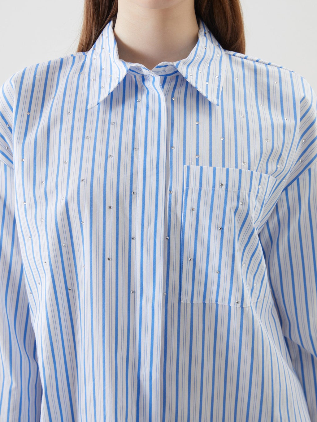 LCW Modest Stone Oversize Women Shirt Tunic