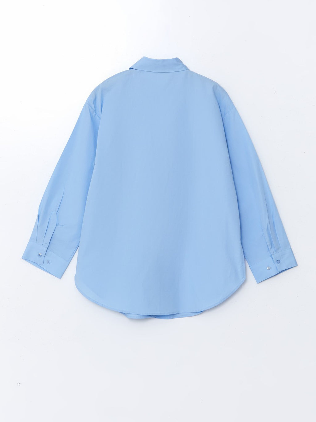 LCW Modest Shiny Stone Poplin Women Shirt Tunic