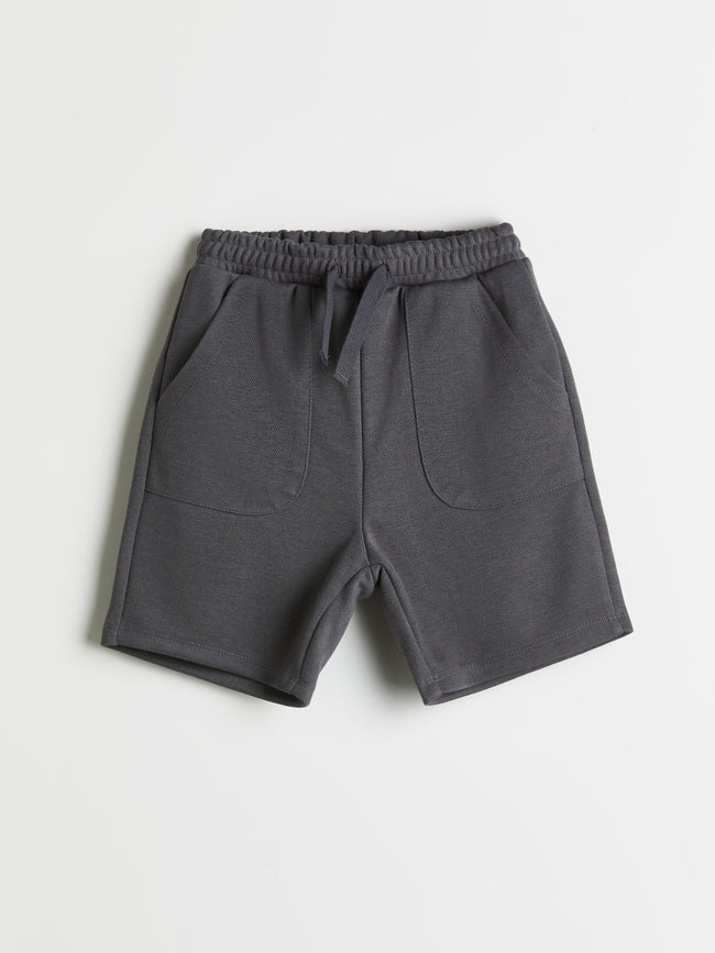 LCW Kids Elastic Waist Boy Shorts Hover Image