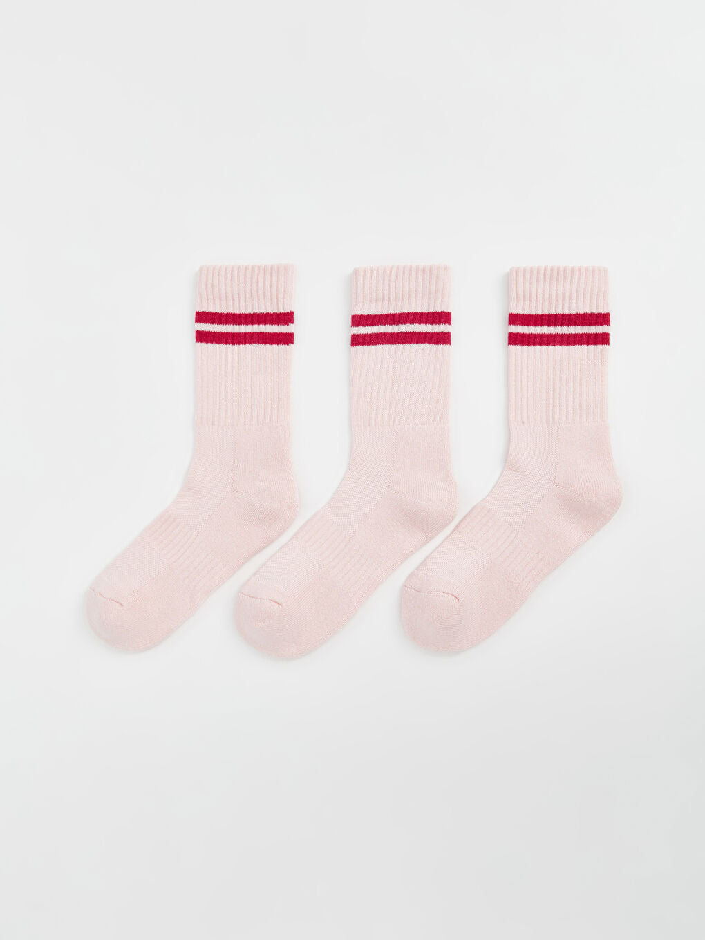 LCW ECO Mixed Striped Women Ankle Socks 3 Pack