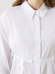 LCW Modest Oversize Poplin Women Shirt Tunic