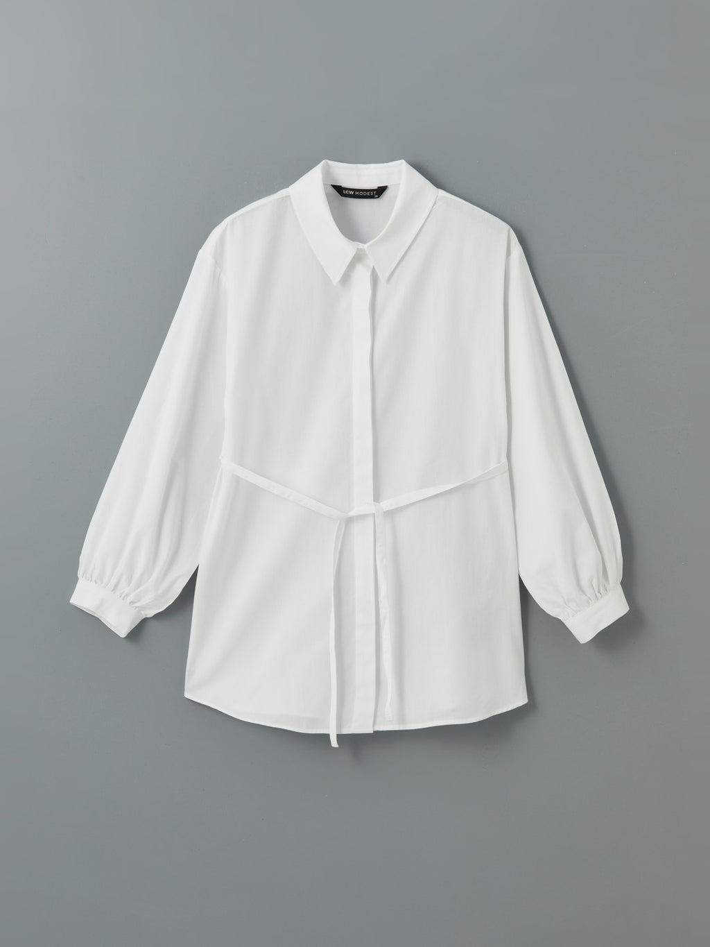 LCW Modest Oversize Poplin Women Shirt Tunic