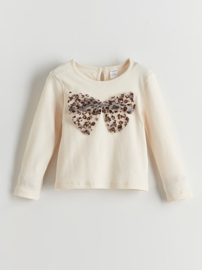 LCW Kids Leopard Patterned Girl Blouse And Skirt 2-Pack Main Image