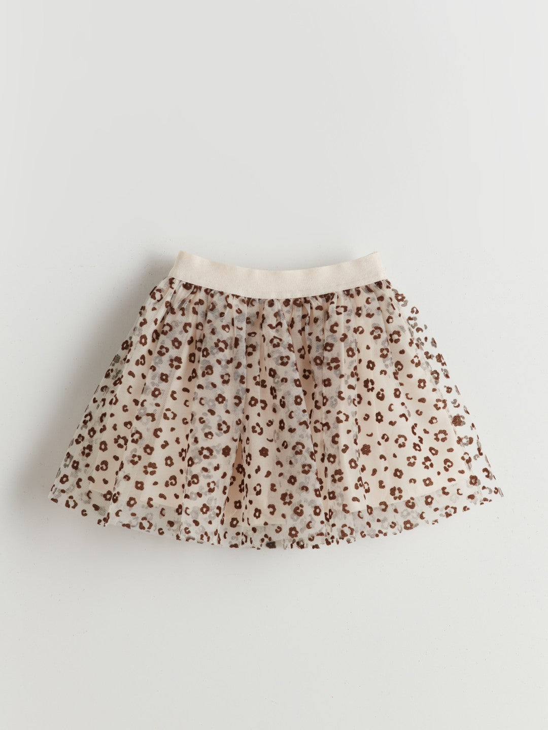 LCW Kids Leopard Patterned Girl Blouse And Skirt 2-Pack