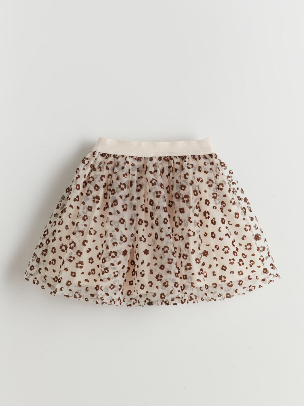 LCW Kids Leopard Patterned Girl Blouse And Skirt 2-Pack