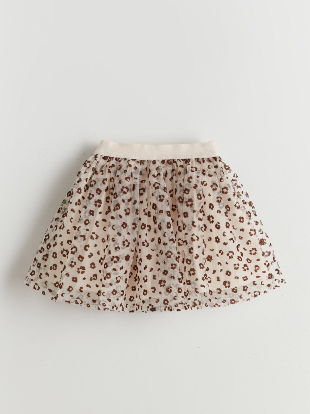 LCW Kids Leopard Patterned Girl Blouse And Skirt 2-Pack