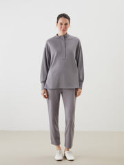 LCW Classic Stand Collar Women T-Shirt