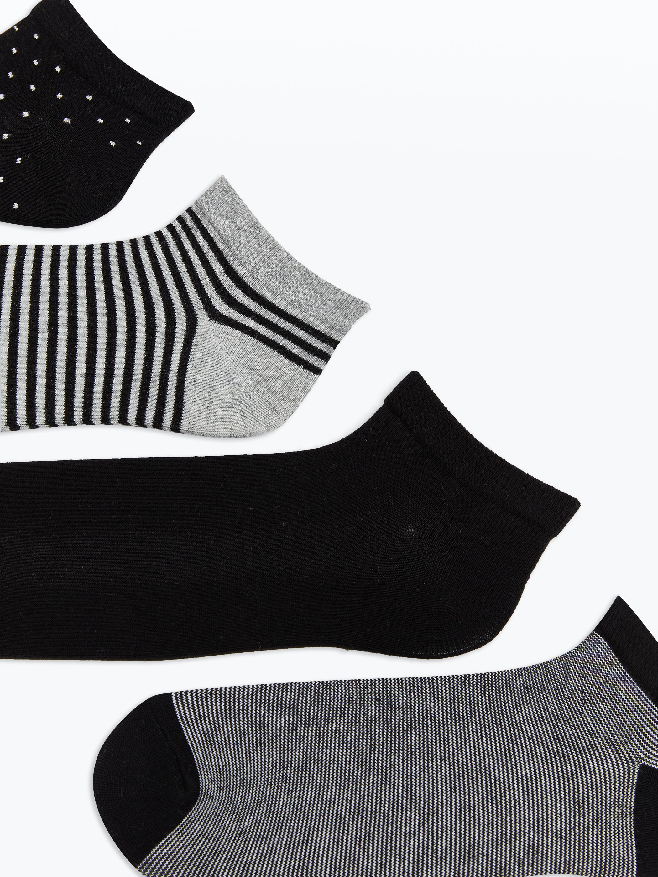 Patterned Men Ankle Socks 7-Pack