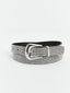 LCW ACCESSORIES Grey Shiny Stone Women Belt