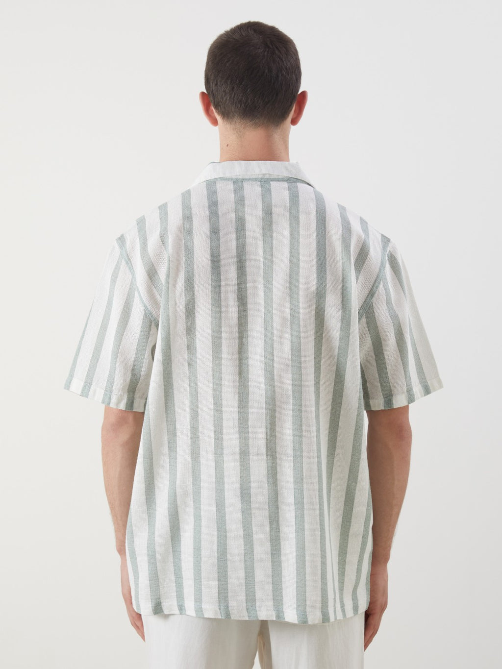 LCW Vision Regular Fit Short Sleeve Men Textured Shirt