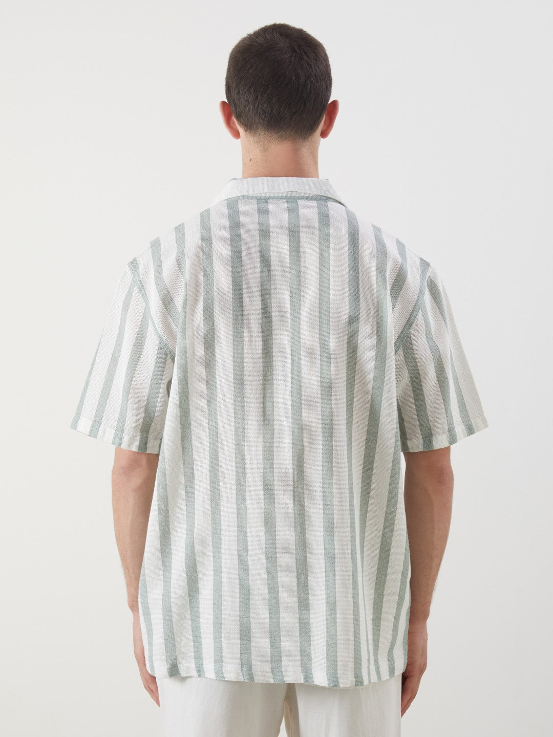 LCW Vision Regular Fit Short Sleeve Men Textured Shirt