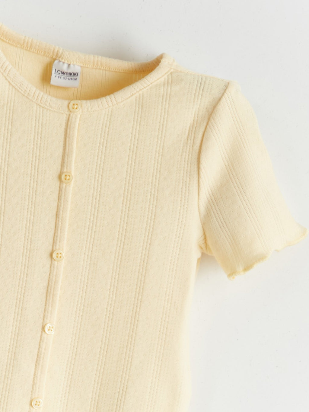 LCW Kids Crew Neck Girls T-Shirt