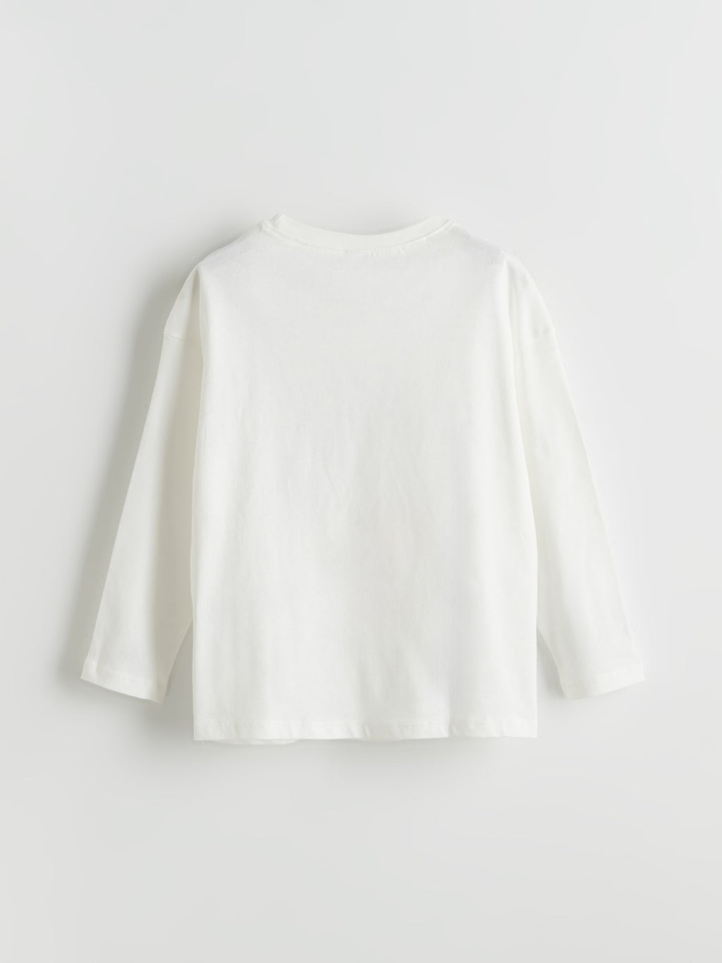 LCW Kids Ecru Crew Neck Girls Pajama Set