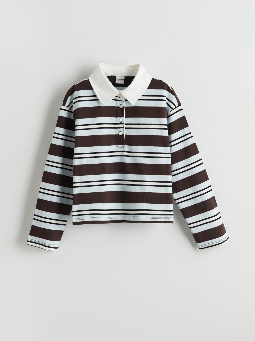 LCW Kids Polo Neck Girls T-Shirt