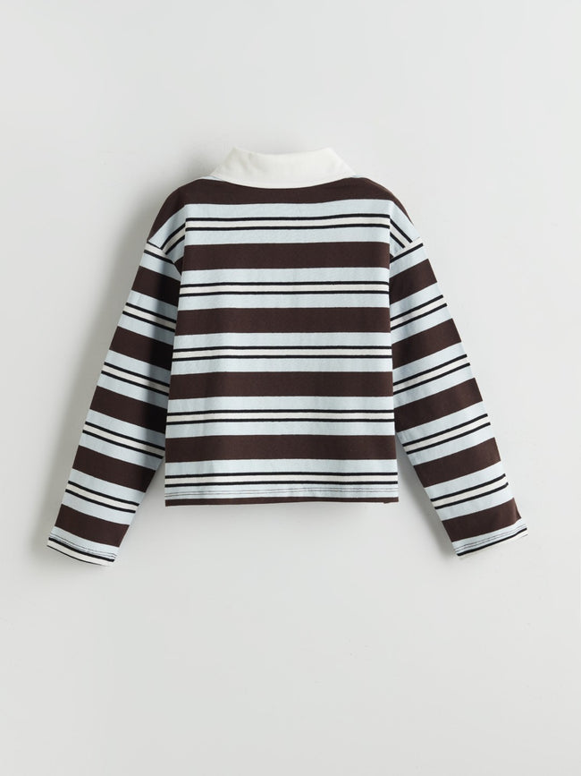 LCW Kids Polo Neck Girls T-Shirt Main Image