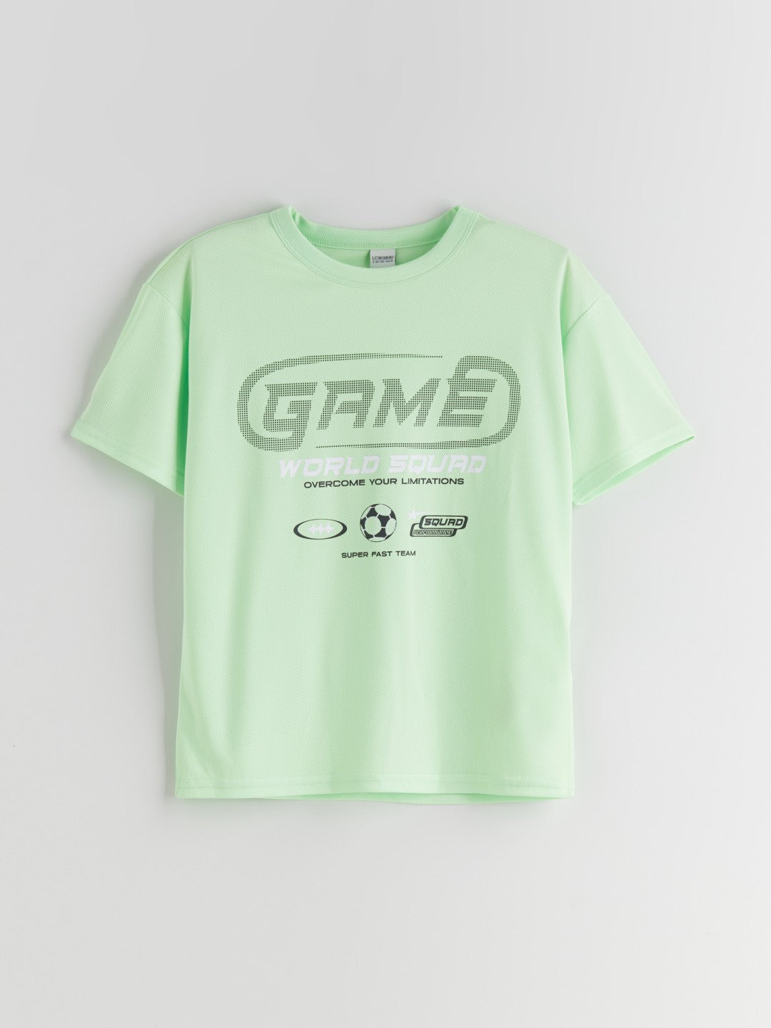 LCW Kids Crew Neck Boys T-Shirt And Shorts