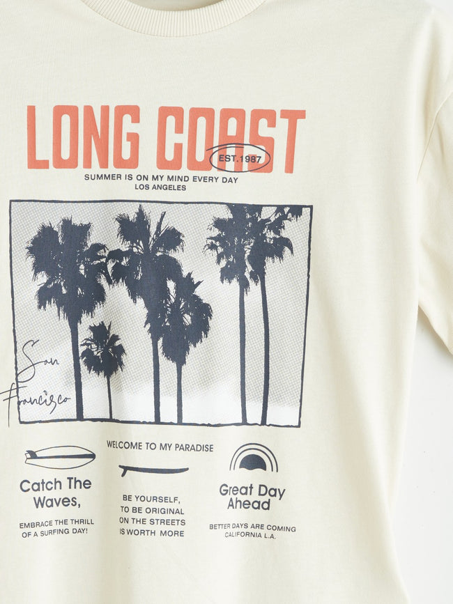 LCW Kids Crew Neck Boys T-Shirt Main Image