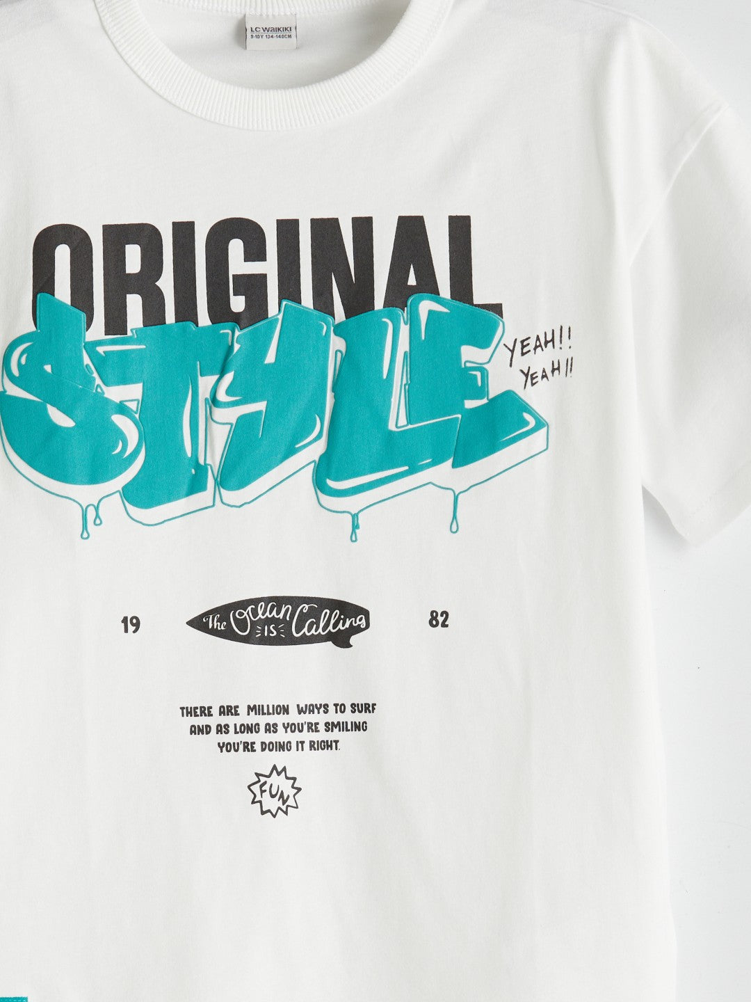 LCW Kids Crew Neck Boy T-Shirt