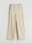 LCW Kids Elastic Waist Striped Girl Trousers