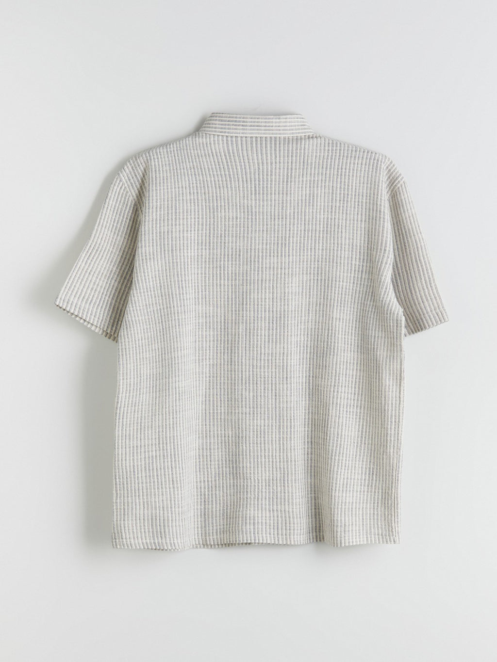 Xside Relaxed Fit Short Sleeve Striped Men Shirt