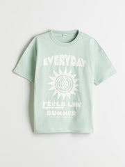 LCW Kids Crew Neck Boy T-Shirt